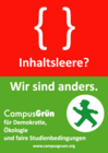 Plakat: "Inhaltsleere?" (2009)