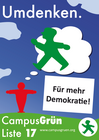 Plakat Umdenken - Demokratie (2008)