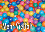 Flyer "Mehr Vielfalt" - Vorderseite (2013)